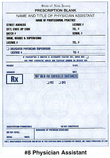 Dea Prescription Pad Requirements